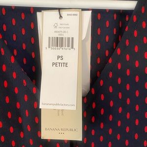 Banana Republic Factory Blouse, NWT
